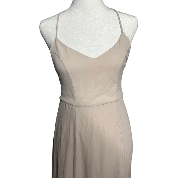 Show Me Your Mumu Godshaw Goddess Gown Dress Show Me The Ring Crisp NEW - Picture 4 of 9